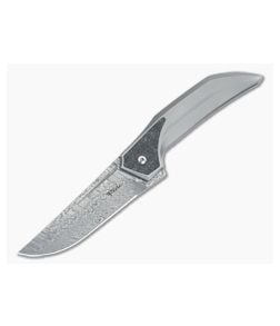 Reate Future Integral Knife Heimskringla Damasteel Carbon Fiber - RK-FUTURE-V9 1