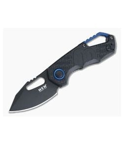 MKM Isonzo Clip Point Black Plain N690Co Black FRN FX03-3PBK - MKM-FX03-3PBK 1