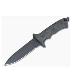 Chris Reeve Small Green Beret 5.5" Black KG Gun Kote Plain Edge - CRK-GB5-1000 1