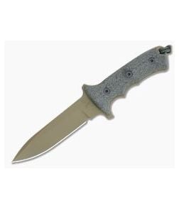 Chris Reeve Small Green Beret 5.5" Flat Dark Earth KG Gun Kote Plain Edge - CRK-GB5-1002 1
