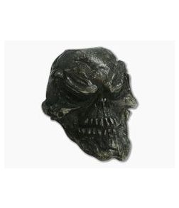 Schmuckatelli Grins Skull Bead Black Oxidized Pewter - ST-GB 1