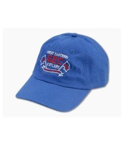 Great Eastern Cutlery GEC 20 Year Anniversary Royal Blue Cotton Hat - GEC-HAT-RB 1