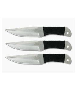 United Gil Hibben Small Cord Grip Thrower Triple Set - UN-GH0949 1