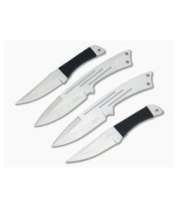 United Gil Hibben Legacy 4-Piece Throwing Knife Set with Sheath GH5046 - UN-GH5046 1