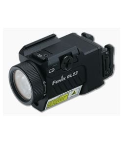 Fenix GL22 Tactical Weapon Light with Red Laser Sight (Glock/Picatinny Rail) - FF-GL22LSBK 1