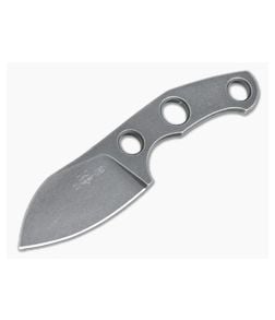 GiantMouse GMF1-F Stonewashed Black PVD M390 EDC Fixed Blade - GM-GMF1-F-PVD 1