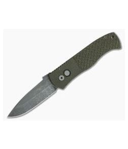Protech Emerson GPK Exclusive CQC-7A Acid Wash Spear Point Textured Micarta Top Automatic Knife GP-CQC7-A2 - PT-GP-CQC7-A2 1