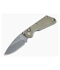 Protech GPKnives Exclusive Strider SnG Green Micarta Top Nichols Damascus Blade Automatic Knife GP-SNG-06-01 - PT-GP-SNG-06-01 1