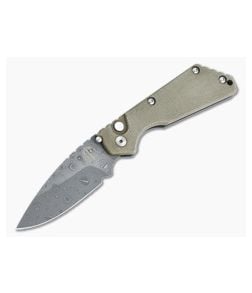 Protech GPKnives Exclusive Strider SnG Green Micarta Top Nichols Damascus Blade Automatic Knife GP-SNG-06-02 - PT-GP-SNG-06-02 1