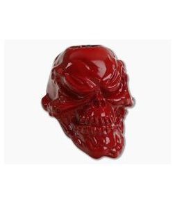 Schmuckatelli Grins Skull Bead Powder Coat Red - ST-GPCR 1