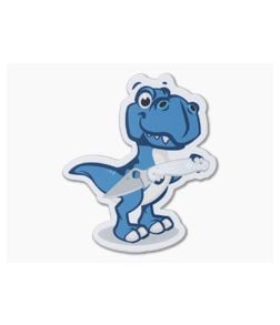 GPKnives Exclusive Para 3 Satin CPM Rex 45 T-Rex Sticker - AC-GPSTICKER-002 1