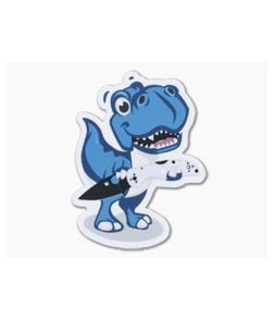 GPKnives Exclusive Native 5 FRN Black CPM Rex 45 T-Rex Sticker - AC-GPSTICKER-008 1