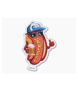 GPKNIVES Hotdog Sticker - AC-GPSTICKER-010 1