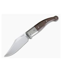 LionSteel Gitano Navaja Modern Slip Joint Niolox Santos Wood GT01-ST - LS-GT01-ST 1