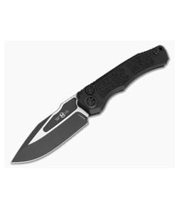 Heretic Wraith V4 Auto Clip Point Black Two Tone - HRT-H000-10A-T 1