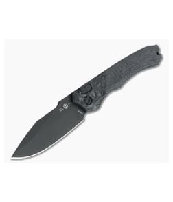 Heretic Knives Wraith Auto S/E DLC Elmax Bolstered Integral Carbon Fiber Automatic H000-6A-CF - HRT-H000-6A-CF 1