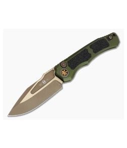 Heretic Wraith V4 Auto Clip Point Bronze OD Green - HRT-H000-7A-GRN 1