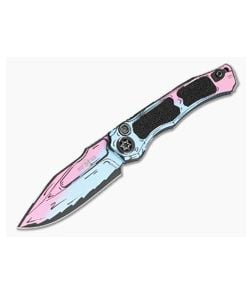 Heretic Wraith V4 Auto Cotton Candy Cel Shade Clip Point - HRT-H000-CS-CC 1