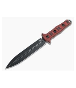 Heretic Nephilim Red/Black G10 Battle Black Blade H003-8A-REDBLK - HRT-H003-8A-REDBLK 1
