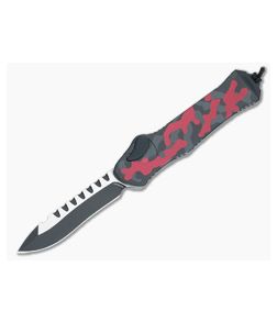 Heretic Hydra Recurve Red Camo Single Action OTF H008-10A-RCAMO - HRT-H008-10A-RCAMO 1