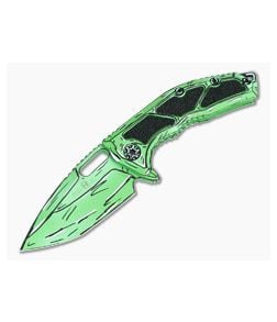 Heretic Medusa Manual Cel Shading Toxic Green Tanto - HRT-H009-CS-TX 1