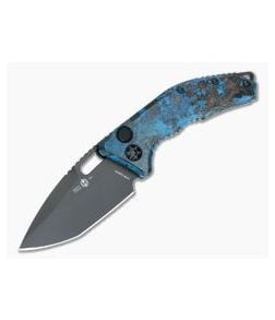 Heretic Knives Medusa Chemtina Copper DLC S35VN Tanto OTS Automatic Knife H011-6A-CHEM - HRT-H011-6A-CHEM 1
