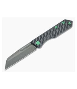 Heretic Jinn Carbon Fiber Toxic Green Slip Joint DLC MagnaCut H013-6A-CFTX - HRT-H013-6A-CFTX 1