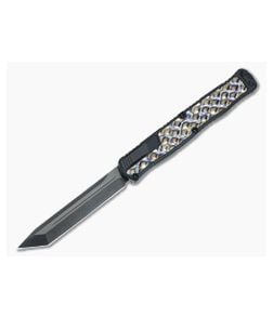 Heretic Knives Cleric 2 Flamed Titanium Black DLC Tanto OTF H019-6A-FTI - HRT-H019-6A-FTI 1