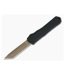 Heretic Knives Manticore-X Tanto Battleworn Bronze Black OTF Automatic H031-7A - HRT-H031-7A 1