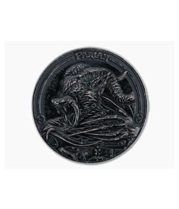 Heretic Knives Pariah Challenge Coin Battle Black - HRT-H997-PB 1