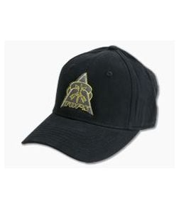 TOPS Knives Black Cotton Adjustable Strap Hat HAT-02 - TP-HAT-02 1
