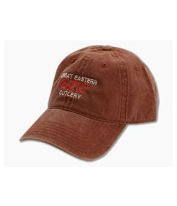 Great Eastern Cutlery GEC Hat Orange 6-Panel Cap - GEC-HAT-ORG 1