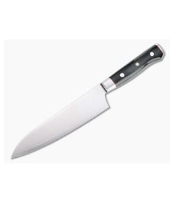 Mcusta Zanmai Classic Pro Gyuto 180 mm VG10/Damascus Black Pakkawood Kitchen Knife HFB-8004D - MC-HFB-8004D 1