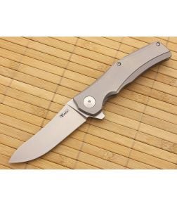 Reate Knives Hills Titanium Frame Lock Flipper S35VN - RK-HILLS 1