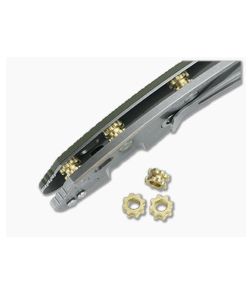 Hinderer Knives XM-18 3.5" Gear Standoffs Brass - HK-0249 1