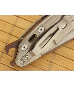 Hinderer XM-18 3.5" Bottle Opener Backspacer Titanium Bronze - HK-XM18-35-BACK-B-TIBR 1