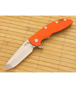 Hinderer Knives XM-18 3.5" Fatty Spanto Flipper Orange - HK-XM18-35-FAT3 1