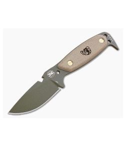DPx Gear HEST Original Fixed Blade OD Green - DPX-HSX110 1