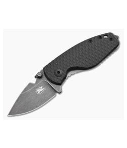 DPx Gear HEAT/F Frame Lock 3D G10/Titanium Grey Elmax - DPX-HTF004 1