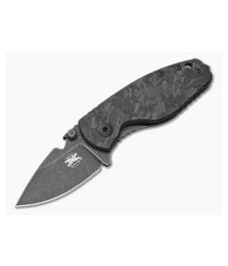 DPx Gear HEAT/F Folder Shred Carbon Fiber and Sleipner Blade - DPX-HTF008 1