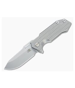 Hinderer Knives Half Track 2.75" Titanium Flipper - HK-HTRK-001 1