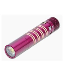 Olight i5R EOS LTD Rosy Plum and Gold 350 Lumen Slim Tail Switch USB Rechargeable Flashlight - OL-I5R-PLUM 1