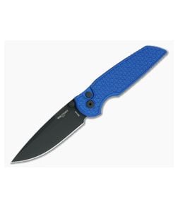 Protech TR-3 Integrity Button Lock Blue and Black Relic - PT-INT106-BLUE 1