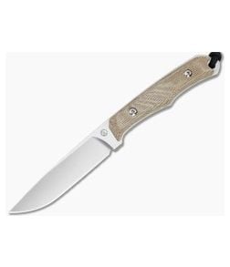 Chris Reeve Inyoni Natural Micarta Magnacut Fixed Blade INY-1001 - CRK-INY-1001 1