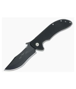 Emerson Iron Dragon Titanium Frame Lock Black Plain - EM-IRONDRAGON-BT-ST 1