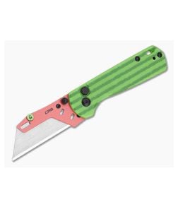 CJRB Boxer Watermelon G10 Folding Utility Knife - CJRB-J1967-WM 1