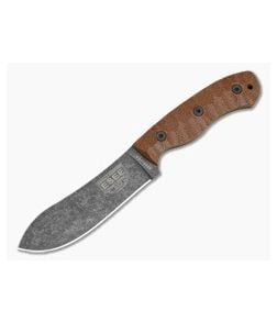 ESEE JG5 Nessmuk Black Oxide Micarta Leather Sheath - ESEE-JG5 1