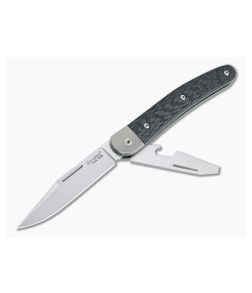 LionSteel Jack 2 M390 Carbon Fiber Modern Traditional Slip Joint JK2-CF - LS-JK2-CF 1