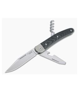 LionSteel Jack 3 M390 Carbon Fiber Modern Traditional Slip Joint JK3-CF - LS-JK3-CF 1