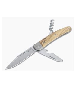 LionSteel Jack 3 M390 Olive Wood Modern Traditional Slip Joint JK3-UL - LS-JK3-UL 1